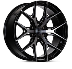 Vossen Roue HF6-4 22x9.5 / 6x135 / ET20 / Deep Face / 87.1 - noir brillant teinté
