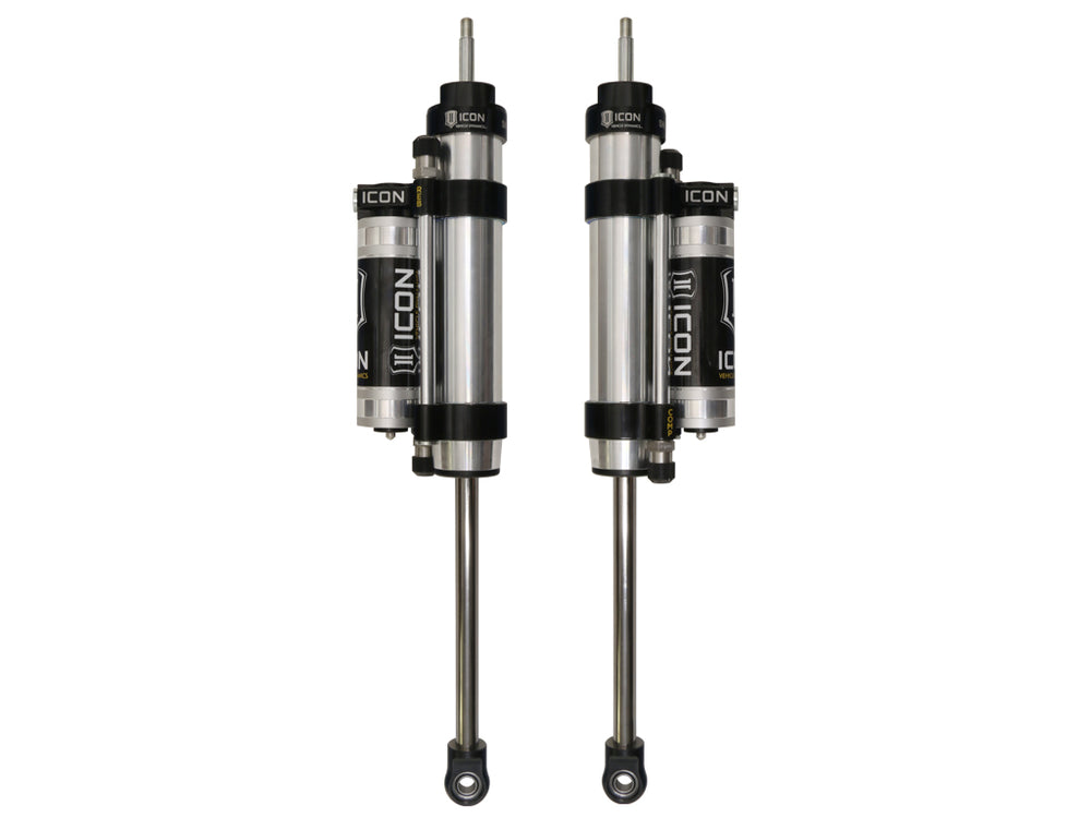 ICON 2007-2018 Jeep Wrangler JK, 3" Lift, Rear, V.S. 2.5 Aluminum Series Omega Bypass Shock Absorbers, Piggyba
