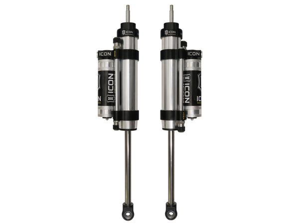 ICON 2007-2018 Jeep Wrangler JK, 4.5" Lift, Rear, V.S. 2.5 Aluminum Series Omega Bypass Shock Absorbers, Piggy