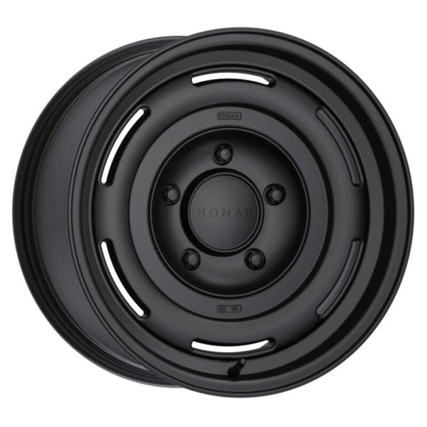 Nomad N504SB Field 16x7in / 6X139.7 BP / -12mm Offset / 107.95mm Bore - Satin Black