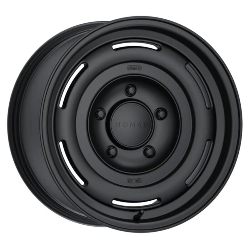 Nomad Roue N504SB Field 16x8 po / 6X139.7 BP / déport 0mm / alésage 106.1mm - noir satiné
