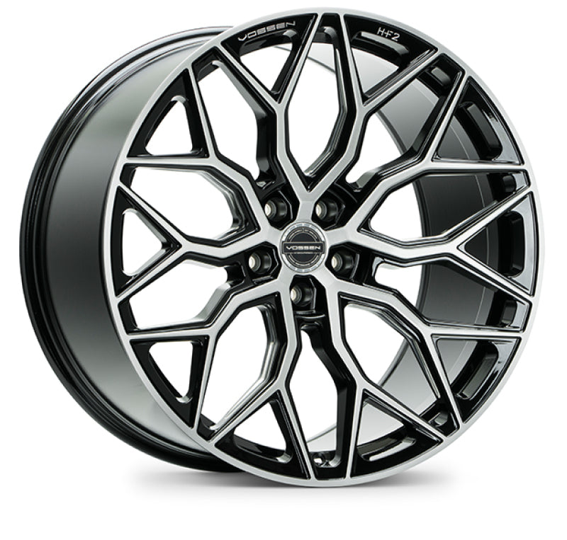 Vossen Roue HF-2 20x10.5 / 5x112 / ET30 / Deep Face / 66.56 - noir brillant brossé