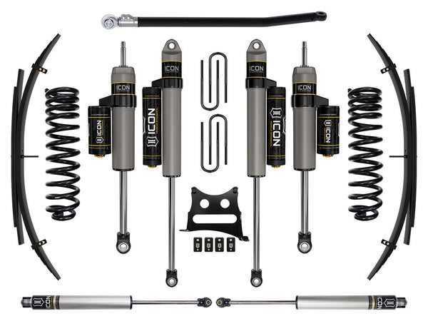 ICON Vehicle Dynamics Ensemble de rehaussement 2,5 po — 4RM — 2011-2016 Ford F-250 Super Duty / Ford F-350 Super Duty (K62584)