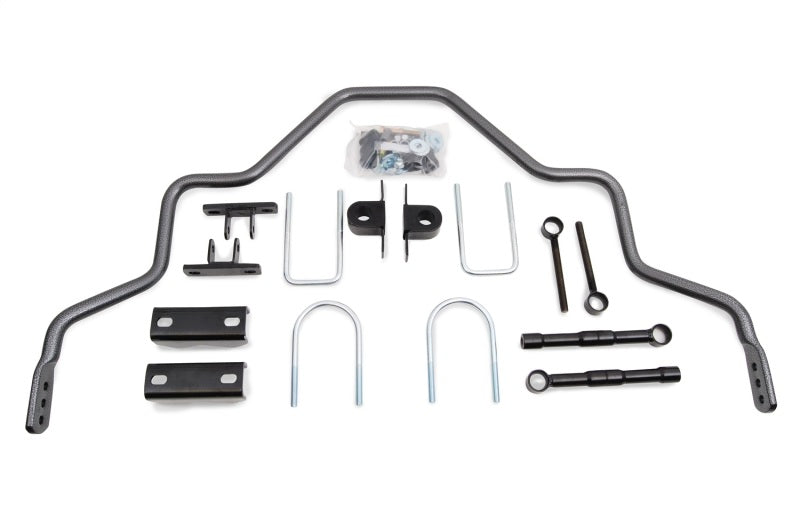 Hellwig Barre stabilisatrice arrière pleine en chromoly 1-1/8 po 19-21 Chevrolet Silverado (avec rehaussement de 2-4 po)