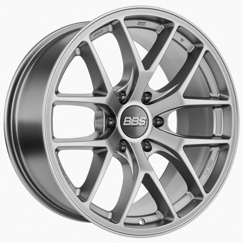 BBS Roue TS-P 17x9 po - 6x135 - 87.1 CB - ET-12 - argent satiné