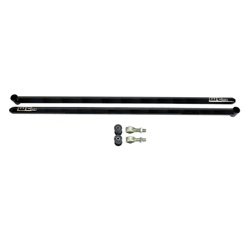 Wehrli Barre de traction universelle de 68 po de long - noir brillant