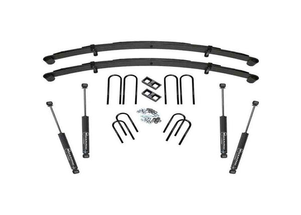Superlift Ensemble de rehaussement 4 po — 1973-1991 Chevrolet Suburban (4 TON)