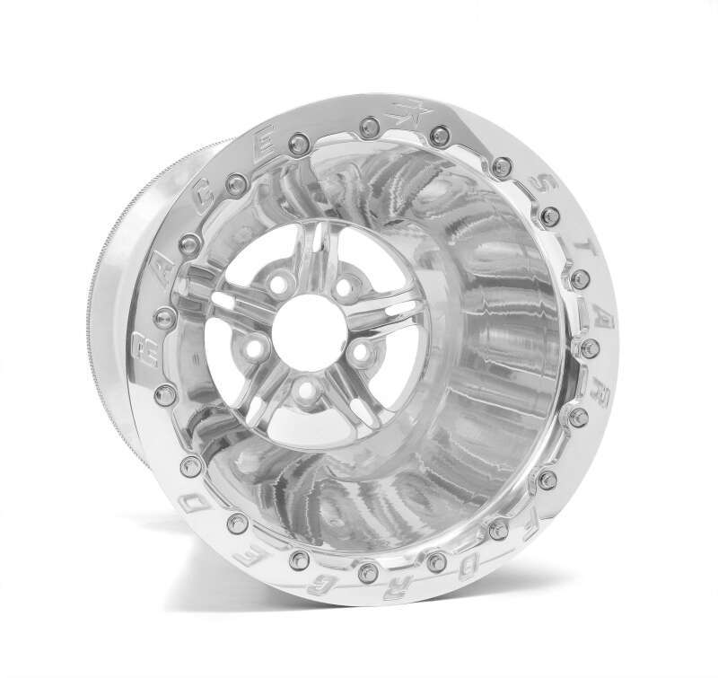 Race Star Roue 63 Pro Forged DBL Bead Liner 16x18 5x5.00BC 6.00BS - poli