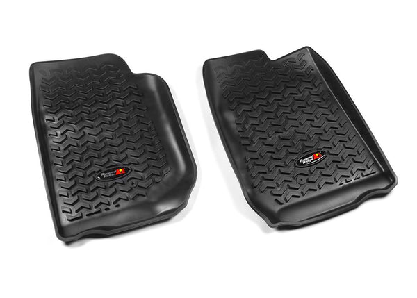 Rugged Ridge Floor Liners — 2007-2018 Jeep Wrangler JK (12920.01)