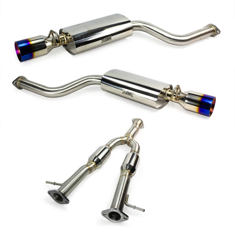 ISR Performance Échappement double MBSE 98-05 Lexus GS300 - embout bleu