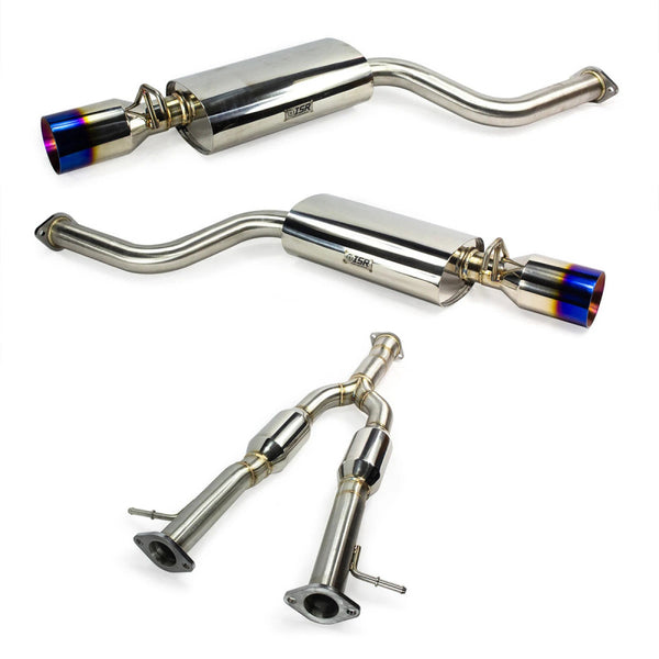 ISR Performance Échappement double MBSE 98-05 Lexus GS300 - embout bleu