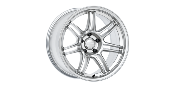 Kansei Roue K17H Seven — 19x9.5, 5x120, déport +22mm, alésage 72.56mm — argent Hyper (K17H-199518+22)