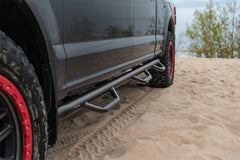 N-Fab Marchepied Nerf Step 15-17 Ford F-150 SuperCrew caisse de 5.5 pi - noir texturé - accès à la caisse - 3 po
