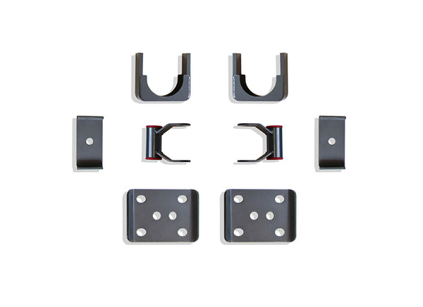 Maxtrac Suspension 1988-1998 C1500 2WD Rear 5" Flip Kit with Axle Relocators/Shackles/Spring Plates