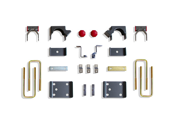 Maxtrac Suspension 2019-2023 Silverado/Sierra 1500 2/4WD Rear 6" Flip Kit with Shackles