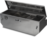 Highway Product 60 X 19.5 X 25 5TH WHEEL TOOL BOX WITH DIAMOND PLATE LID, DIAMOND PLATE BASE - 3022-003