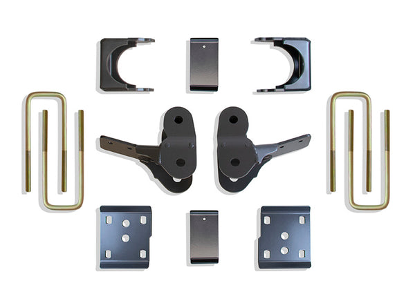 Maxtrac Suspension 2004-2008 F150 2/4WD Rear 4" Flip Kit with Hangers