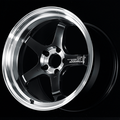 Advan Roue GT Beyond-R 18X9.5 / +45 déport / 5x100 BC / 63mm alésage / noir Dark Platinum coupe diamant