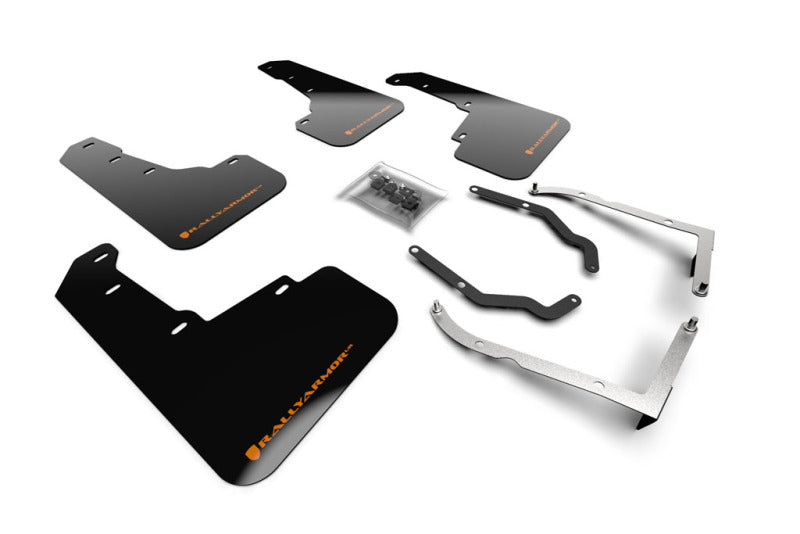 Rally Armor Garde-boue UR 18-23 Subaru Crosstrek - noir avec logo orange