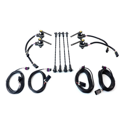 Ridetech Suspension Ridepro E5 Ride Height Sensor Kit with 4 Height Sensors Linkage & Wiring Harness