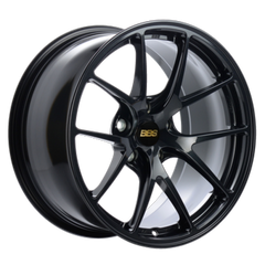 BBS Roue RI-A 18x9.5 5x120 ET40 PFS - noir métallisé à fines paillettes bleues - PFS/agrafe 82mm requis