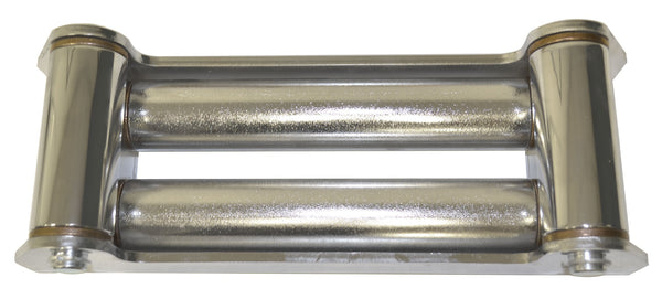 Warn Roller Fairlead, chrome, 10 in Drum