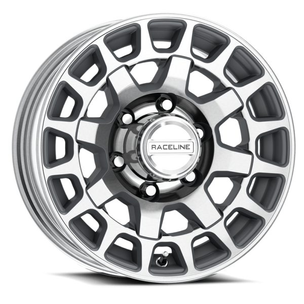 Raceline 873Mc Backcountry Trailer 16x6in / 8x6.5 BP / 0mm Offset / 4.9mm Bore - Machined