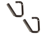 Rugged Ridge Steel Grab Handles Front Pair Blk - 0718 JK/Jku