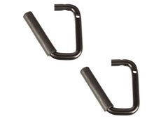 Rugged Ridge Steel Grab Handles Front Pair Blk - 0718 JK/Jku