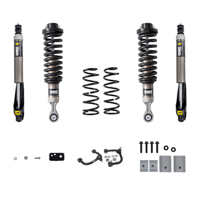 Old Man Emu MT64 Kit with UCA FR 3in/220-330lbs, RR 2in/440lbs — 2022-2025 Toyota Tundra, select trims