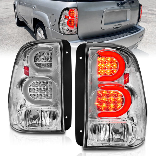 ANZO USA - Tail Light Assembly — 2002-2009 Chevrolet Trailblazer, select trims - 311373