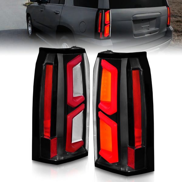 ANZO USA - Tail Light Assembly - 311374 — 2015-2020 Chevrolet Suburban