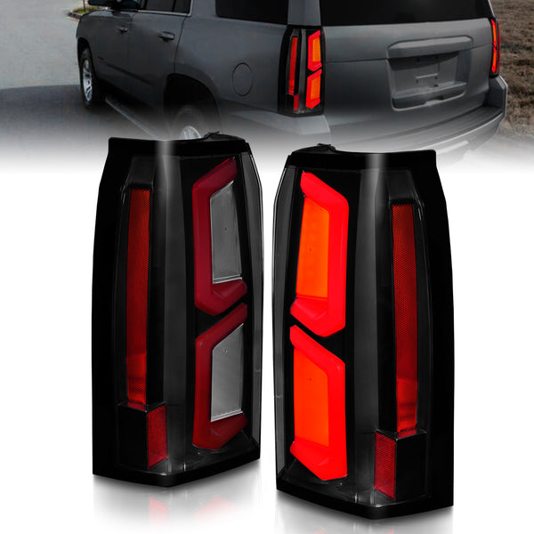 ANZO USA - Tail Light Assembly - 311375 — 2015-2020 Chevrolet Suburban