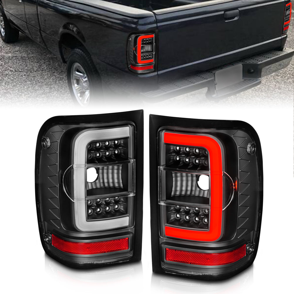 ANZO USA - Tail Light Assembly - 311390 — 2001-2011 Ford Ranger