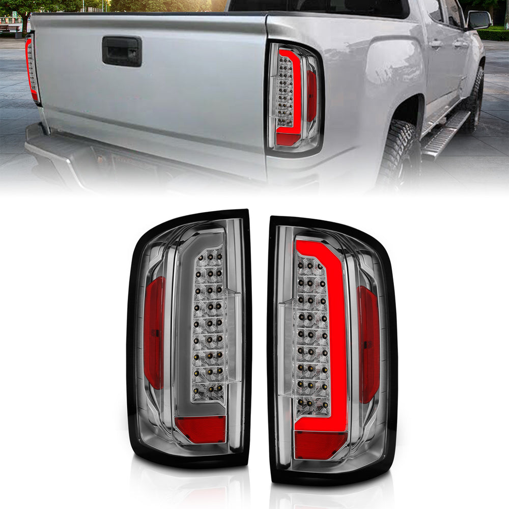 ANZO USA - Tail Light Assembly - 311404 — 2015-2021 GMC Canyon