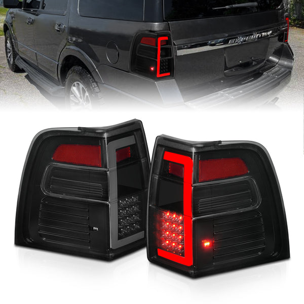 ANZO USA - Tail Light Assembly - 311409 — 2007-2017 Ford Expedition