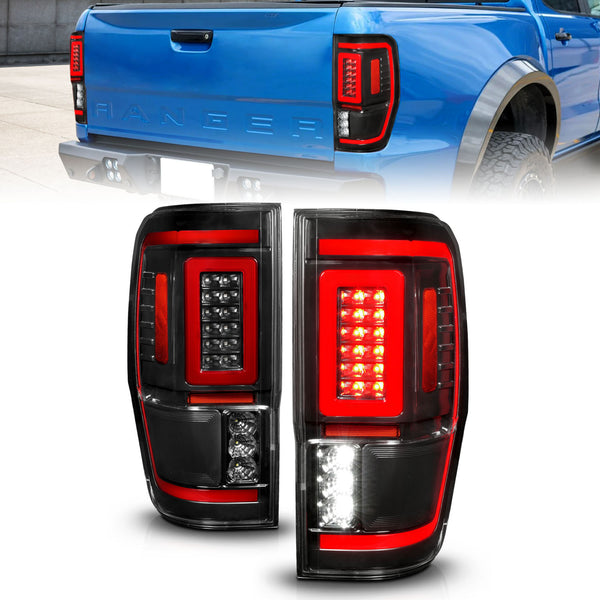 ANZO USA - Tail Light Assembly - 311446 — 2019-2023 Ford Ranger