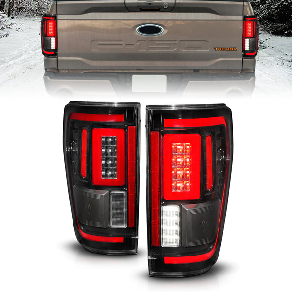 ANZO USA - Tail Light Assembly - 311473 — 2021-2023 Ford F-150