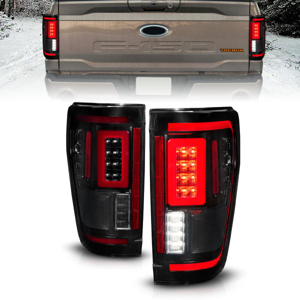 ANZO USA - Tail Light Assembly - 311474 — 2021-2023 Ford F-150