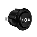 KC HiLiTES SWITCH LED ROCKER 3POS ROUND BLK - 3114
