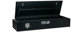 Highway Product 58 X 10.5 X 18 5TH WHEEL PARTNER BOX WITH BLACK DIAMOND PLATE BASE, BPLATE LID - 3122-001-BK62