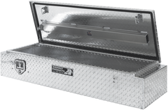 Highway Product 58 X 10.5 X 18 5TH Wheel Partner Box with Diamond Plate Base, Diamond Plate Lid - 3122-001