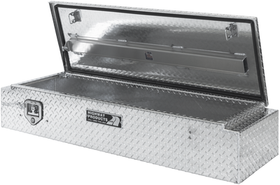 Highway Product 58 X 10.5 X 18 5TH Wheel Partner Box with Diamond Plate Base, Diamond Plate Lid - 3122-001