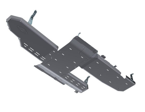 Artec Industries 20-25 Jeep Wrangler JL Sahara Full Bellypan w/ Oil Door -4 Door 3.0L Diesel Alum