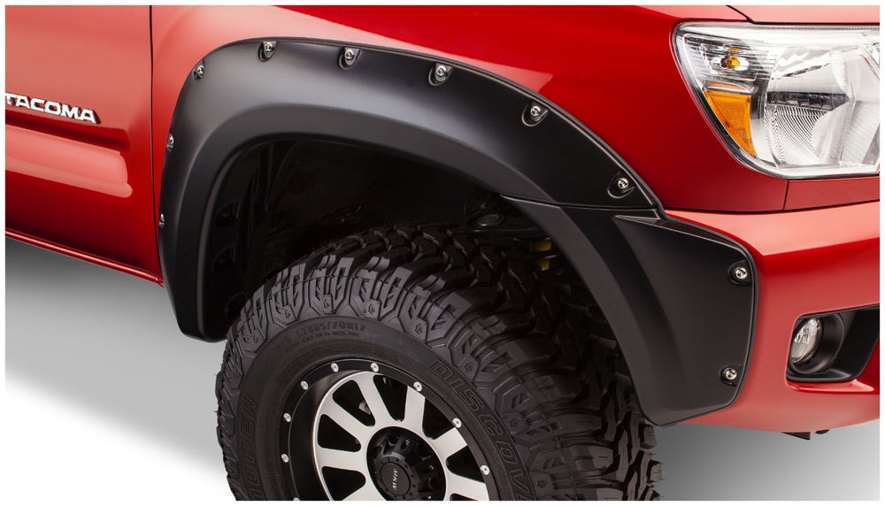 Bushwacker Fender Flare Pocket Style 4pc - Black (BW31928-02)