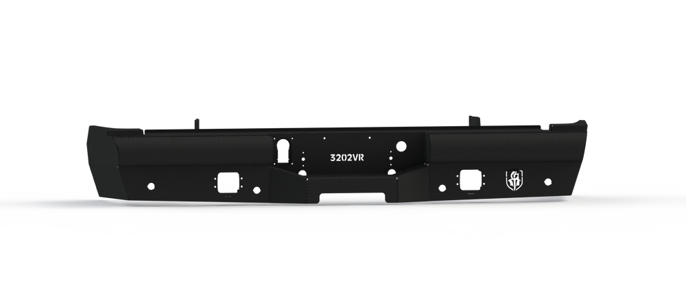 Road Armor 2020+ Silverado/Sierra 2500/3500 Vaquero Rear Bumper Texture Black (3202VR0B)