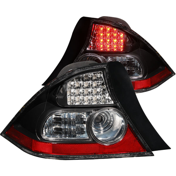 ANZO USA - Tail Light Assembly - 321035 — 2004-2005 Honda Civic