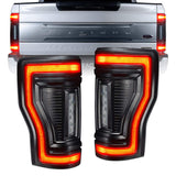 2017-2022 Ford F-250/350 Super Duty Flush Mount LED Tail Lights - Animated Turn Signals