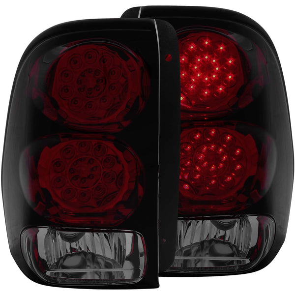 ANZO USA - Tail Light Assembly — 2002-2009 Chevrolet Trailblazer, select trims - 321225