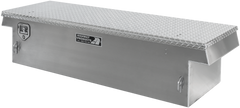 Highway Product 70 X 16 X 27 Single Lid Tool Box with Smooth Aluminum Base, Diamond Plate Lid - 3213-011